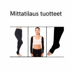 Mittatilauksena tilattavat kompressiotuotteet
